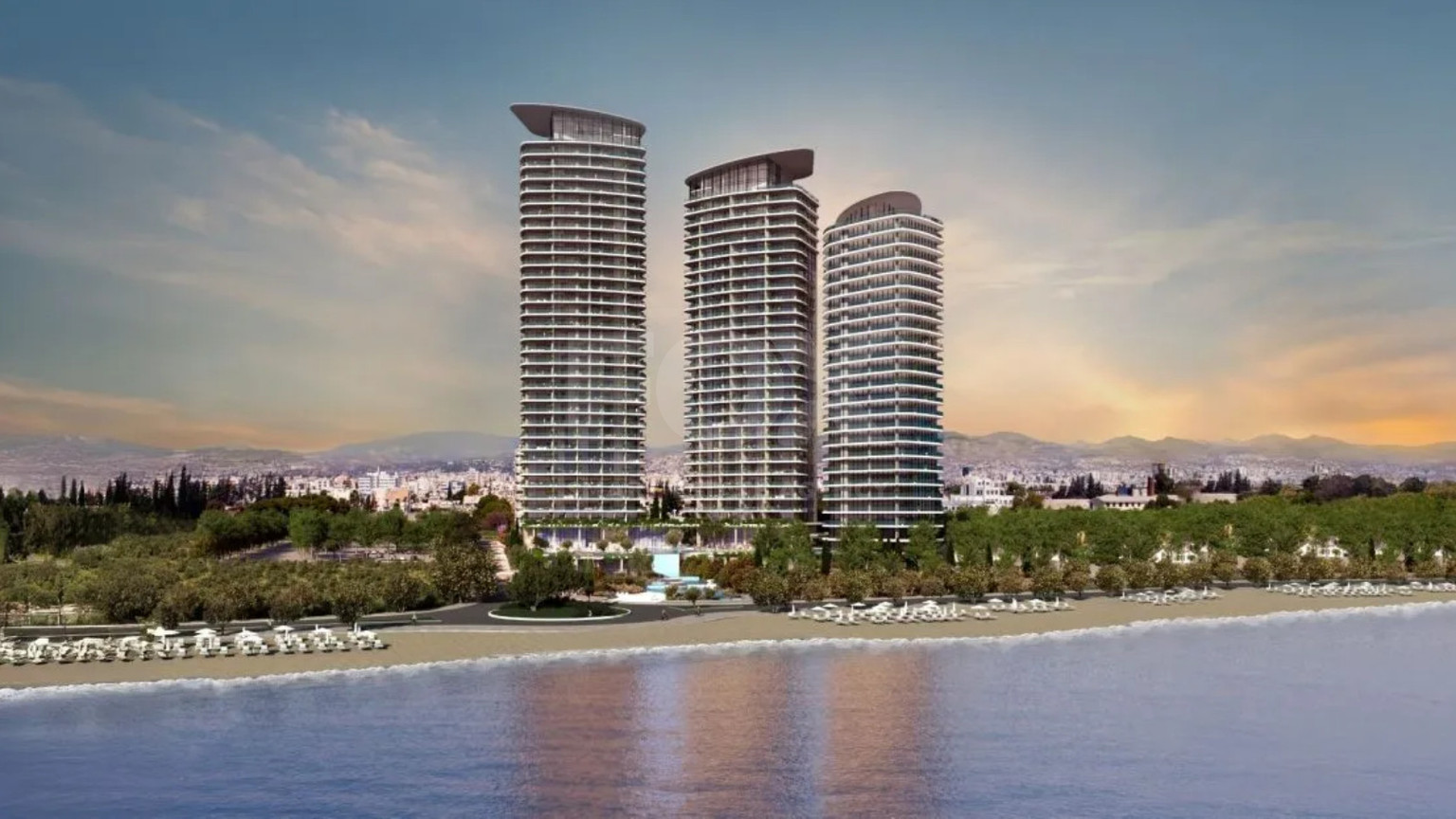 Elegant Seafront Living in Limassol – Spacious Three-Bedroom Residence for sale close to Limassol Marina