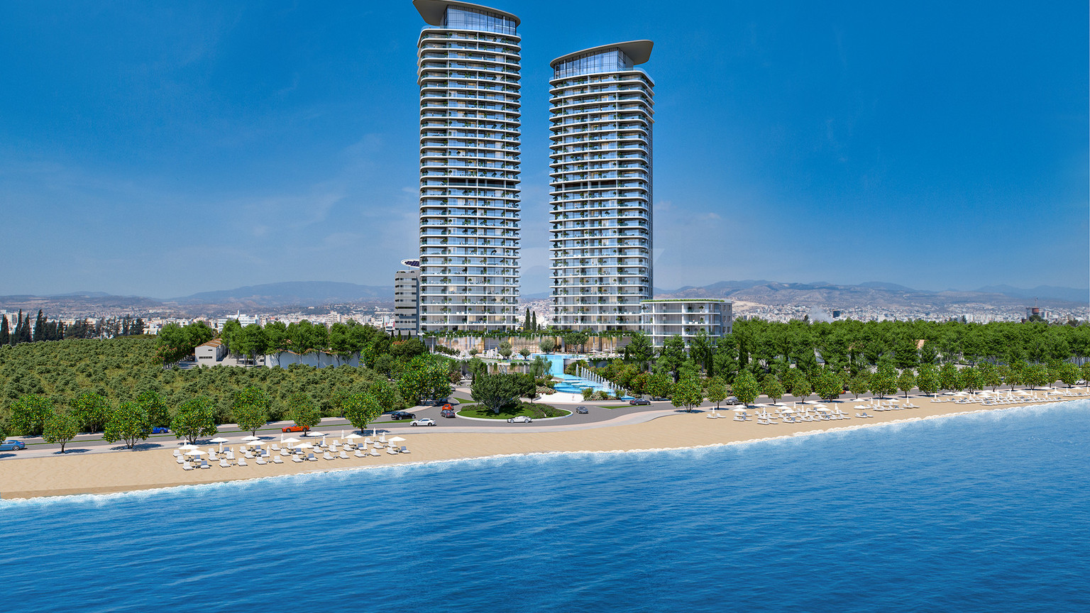 Elegant Seafront Living in Limassol – Spacious Three-Bedroom Residence for sale close to Limassol Marina