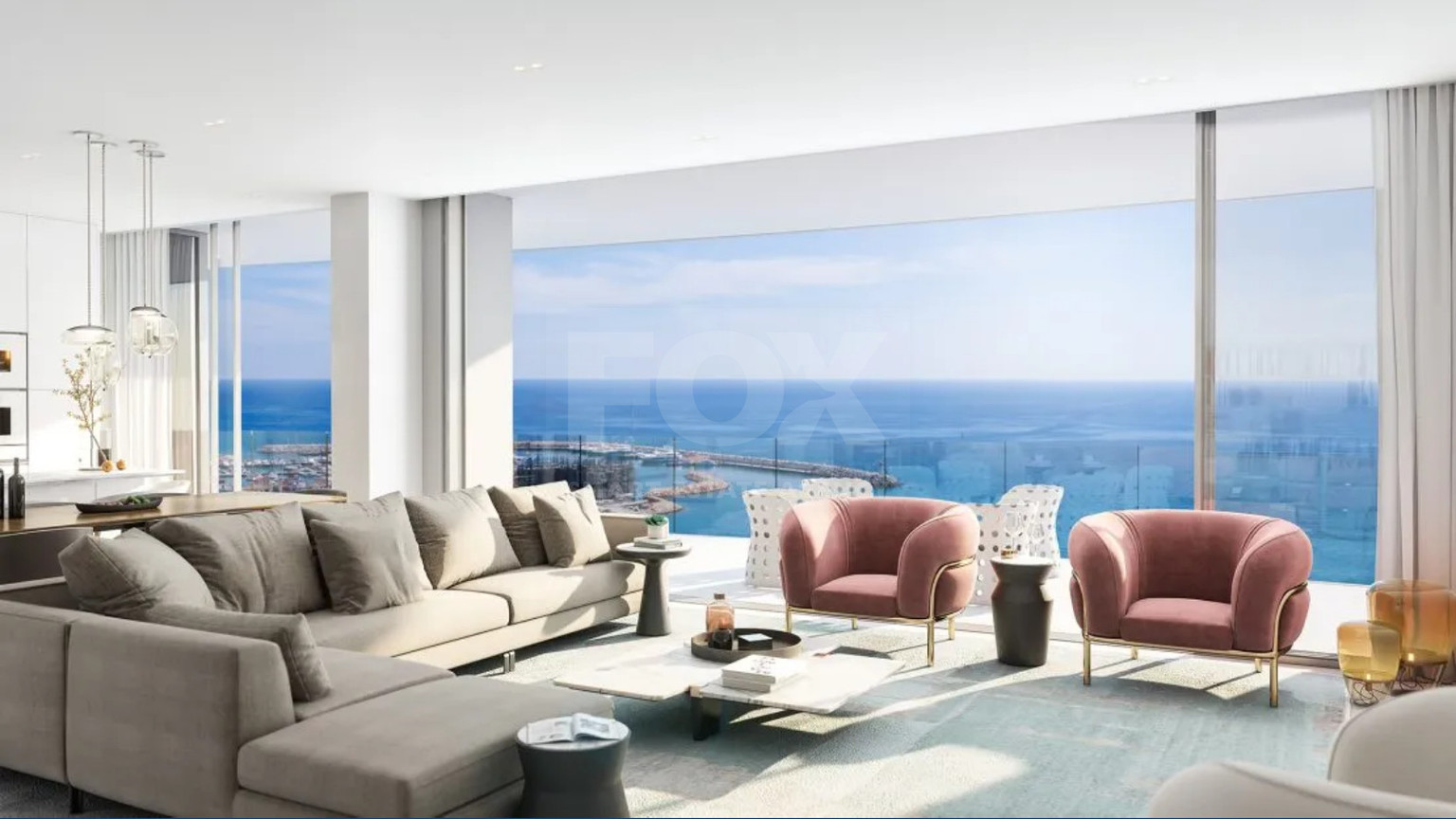 Elegant Seafront Living in Limassol – Spacious Three-Bedroom Residence for sale close to Limassol Marina