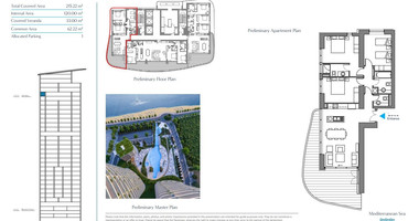 Elegant Seafront Living in Limassol – Spacious Three-Bedroom Residence for sale close to Limassol Marina