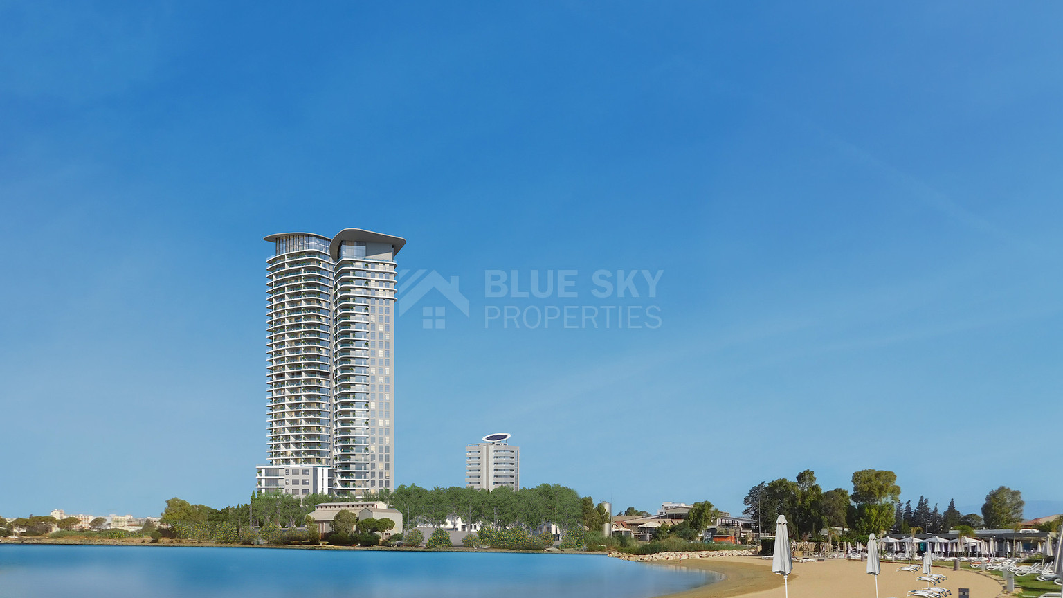 Elegant Seafront Living in Limassol – Spacious Three-Bedroom Residence for sale close to Limassol Marina