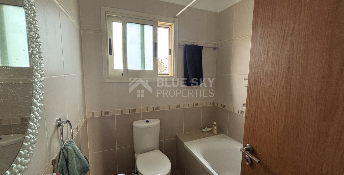 Spacious Three Bedroom Top Floor Apartment for rent in Agios Athanasios