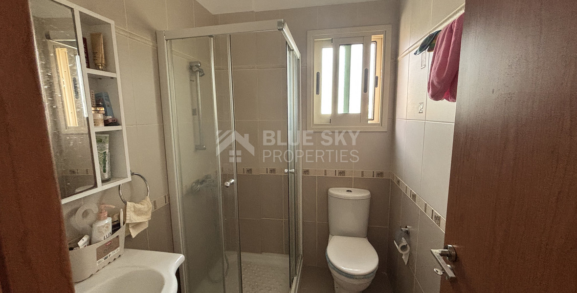 Spacious Three Bedroom Top Floor Apartment for rent in Agios Athanasios