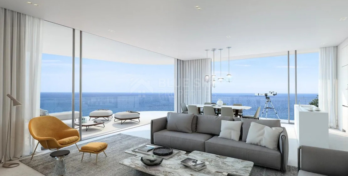Elegant Seafront Living in Limassol – Spacious Four-Bedroom Residence for sale close to Limassol Marina