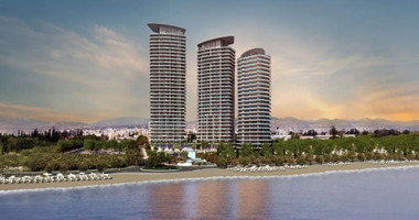Elegant Seafront Living in Limassol – Spacious Three-Bedroom Residence plus maid room for sale close to Limassol Marina