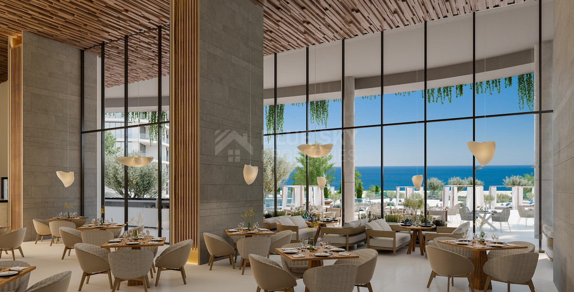 Elegant Seafront Living in Limassol – Spacious Three-Bedroom Residence plus maid room for sale close to Limassol Marina