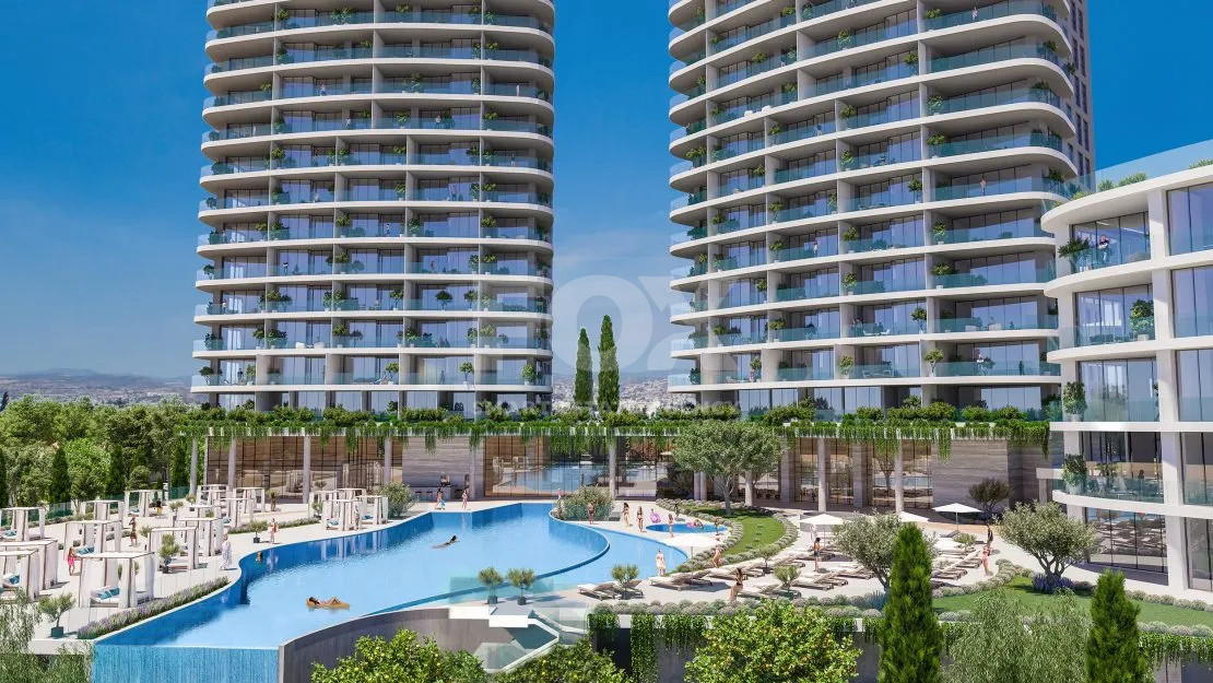 Elegant Seafront Living in Limassol – Spacious Three-Bedroom Residence plus maid room for sale close to Limassol Marina