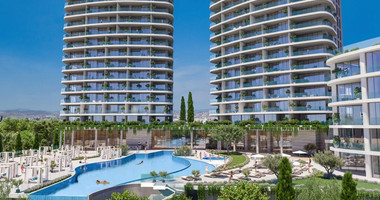 Elegant Seafront Living in Limassol – Spacious Three-Bedroom Residence plus maid room for sale close to Limassol Marina