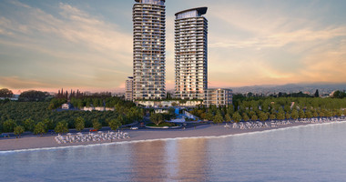 Elegant Seafront Living in Limassol – Spacious Three-Bedroom Residence plus maid room for sale close to Limassol Marina