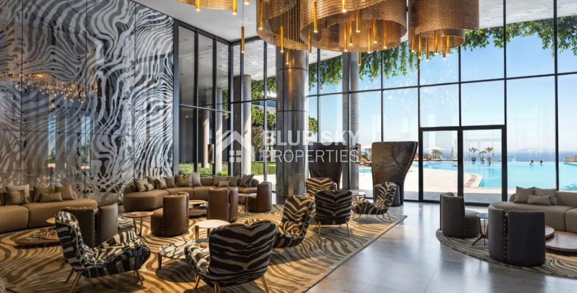 Elegant Seafront Living in Limassol – Spacious Three-Bedroom Residence plus maid room for sale close to Limassol Marina