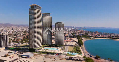 Elegant Seafront Living in Limassol – Spacious Three-Bedroom Residence plus maid room for sale close to Limassol Marina