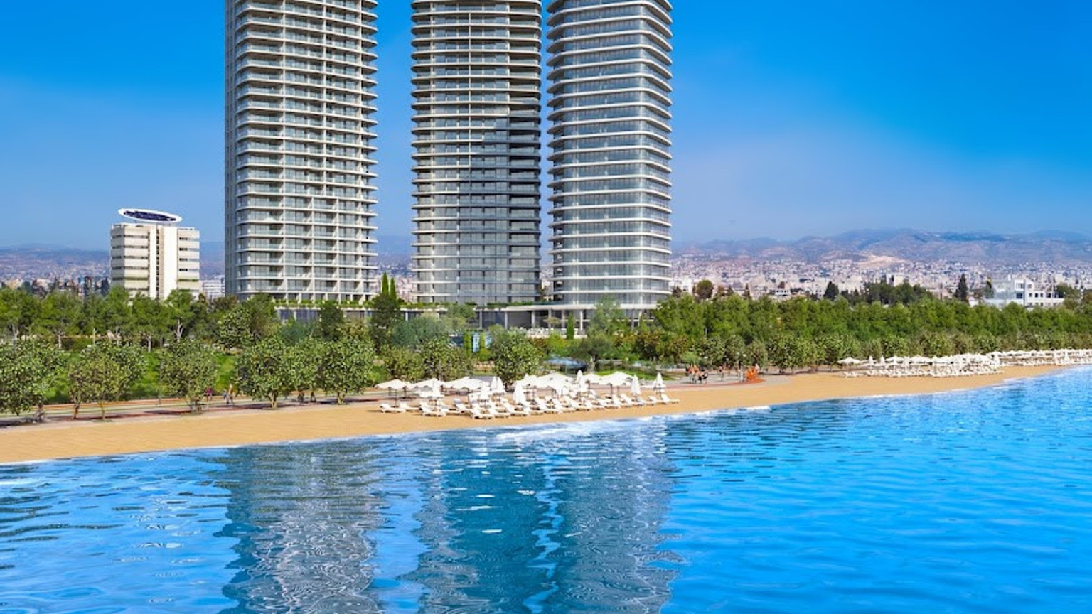 Elegant Seafront Living in Limassol – Spacious Three-Bedroom Residence plus maid room for sale close to Limassol Marina