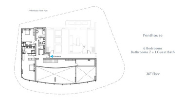 Elegant Seafront Living in Limassol – Spacious Six-Bedroom Penthouse for sale close to Limassol Marina