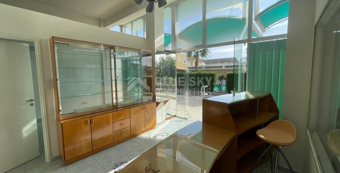 Prime Location Spacious Ground Floor Office for Rent in Paphos