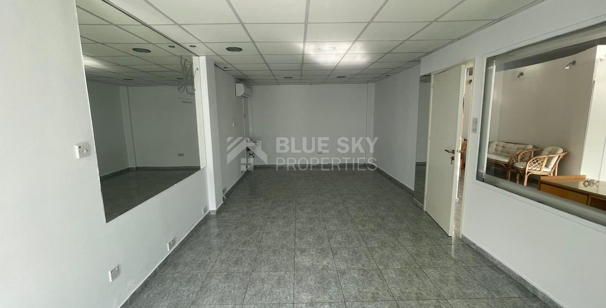 Prime Location Spacious Ground Floor Office for Rent in Paphos