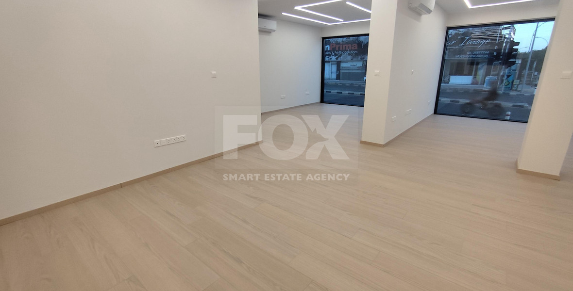 Renovated corner shop in Apostolos Andreas for rent, Limassol