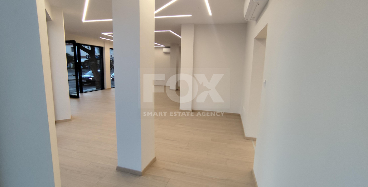 Renovated corner shop in Apostolos Andreas for rent, Limassol