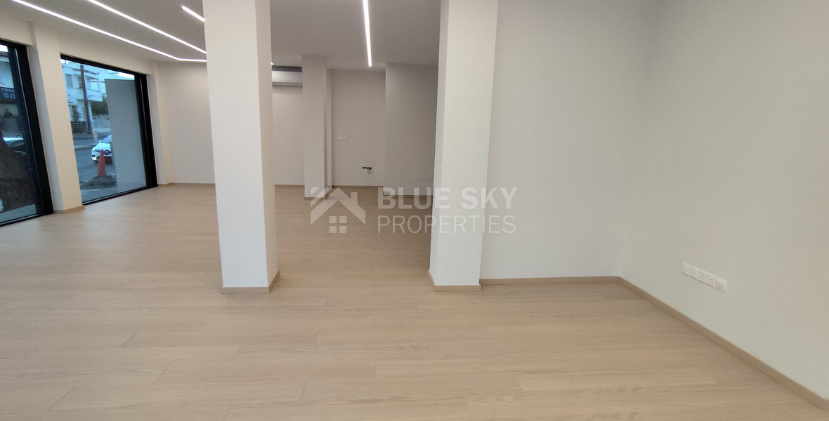 Renovated corner shop in Apostolos Andreas for rent, Limassol