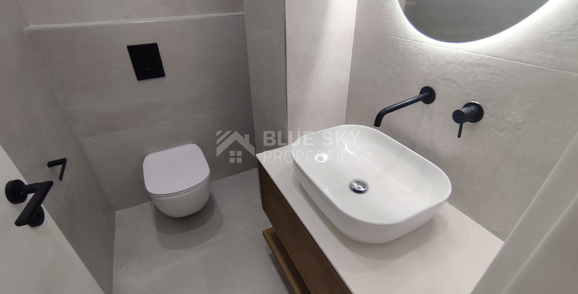 Renovated corner shop in Apostolos Andreas for rent, Limassol