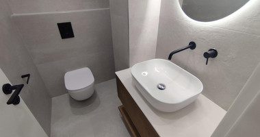 Renovated corner shop in Apostolos Andreas for rent, Limassol