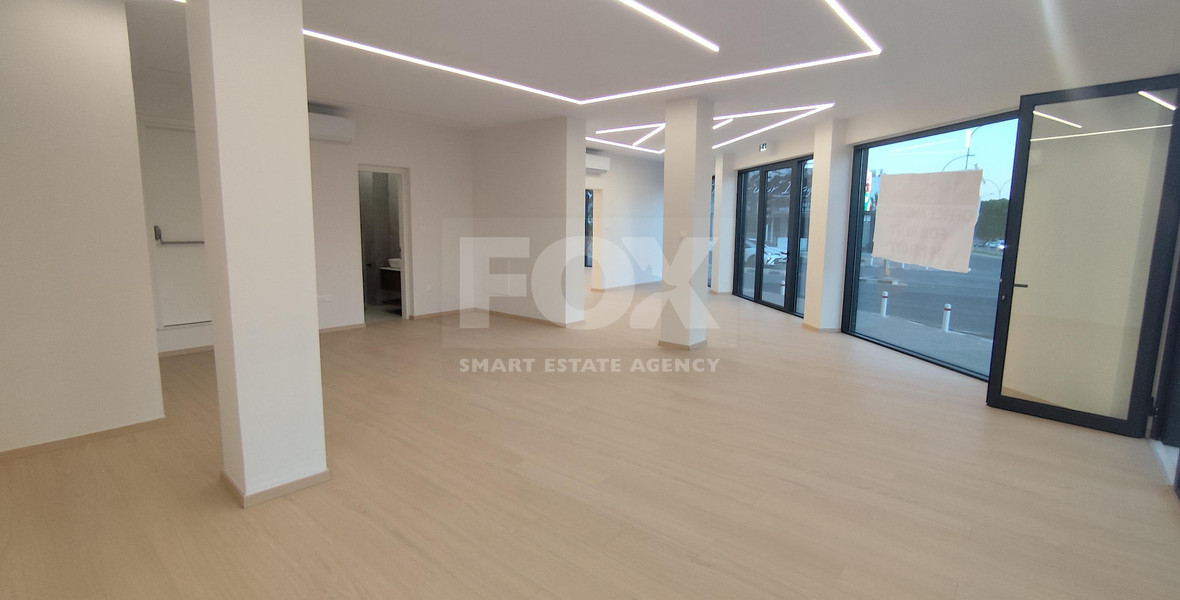 Renovated corner shop in Apostolos Andreas for rent, Limassol