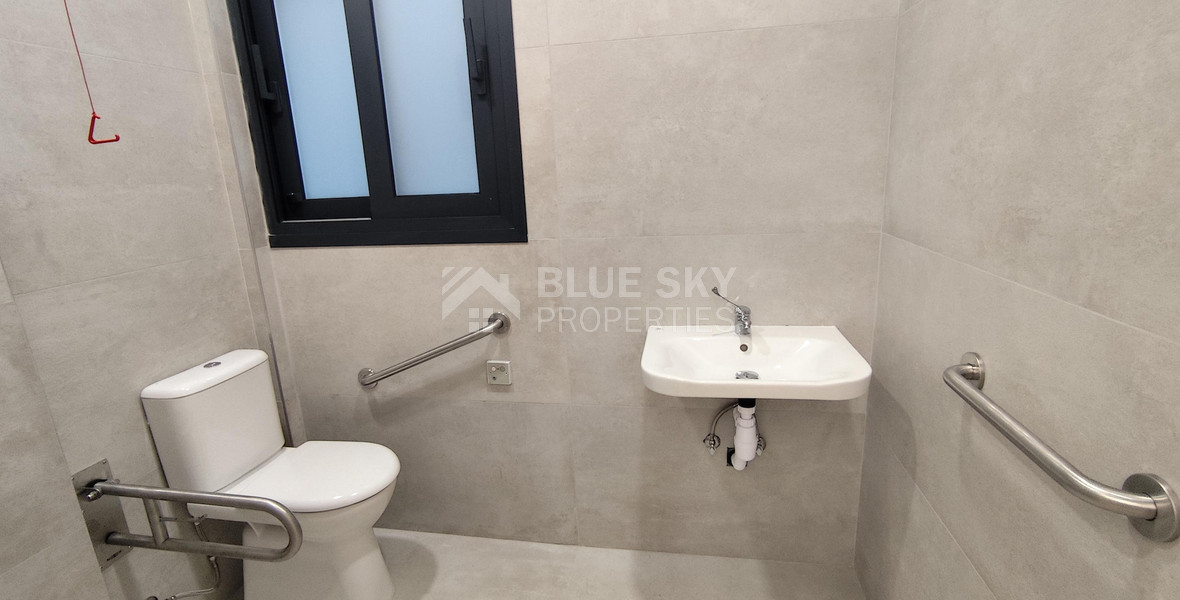 Renovated corner shop in Apostolos Andreas for rent, Limassol