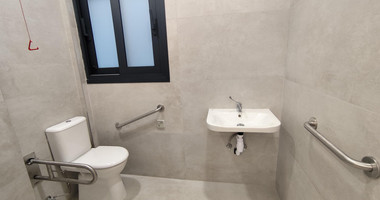 Renovated corner shop in Apostolos Andreas for rent, Limassol