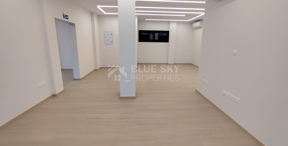 Renovated corner shop in Apostolos Andreas for rent, Limassol