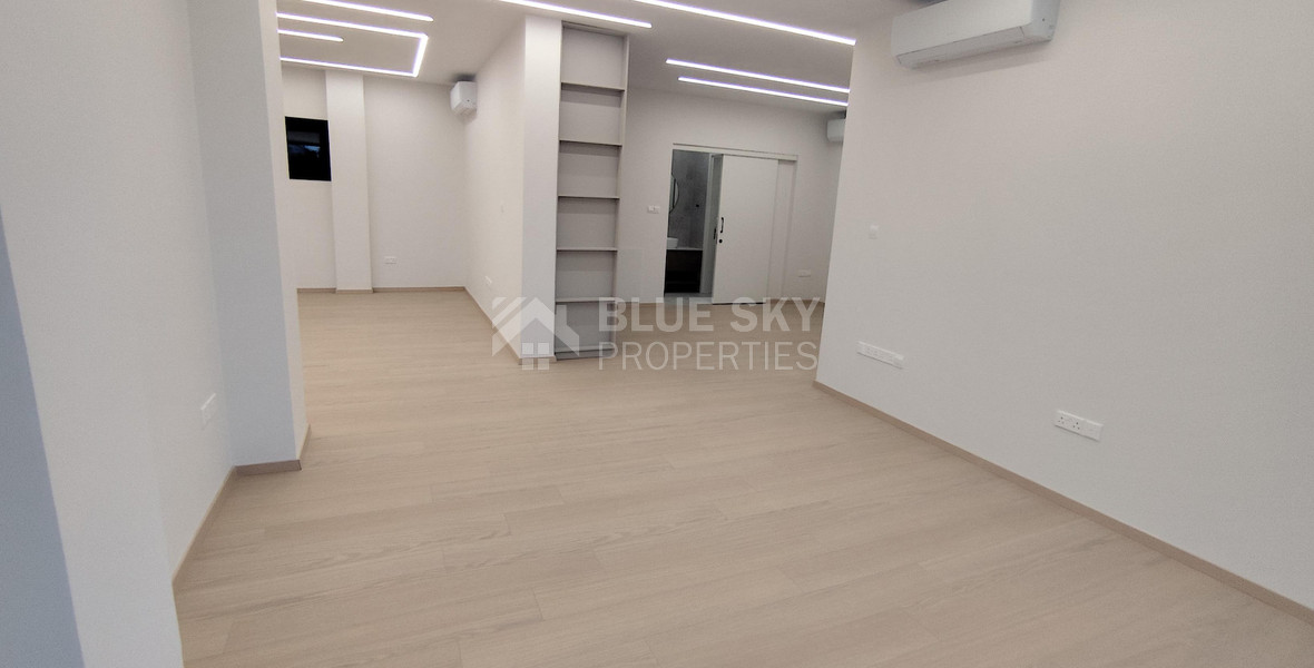 Renovated corner shop in Apostolos Andreas for rent, Limassol