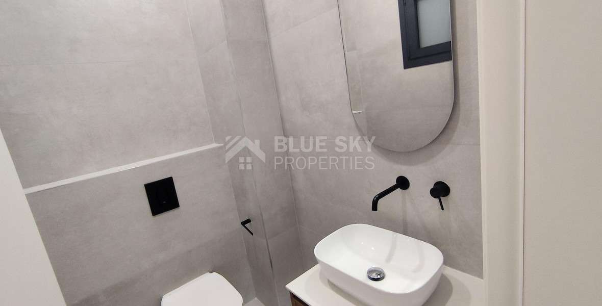 Renovated corner shop in Apostolos Andreas for rent, Limassol