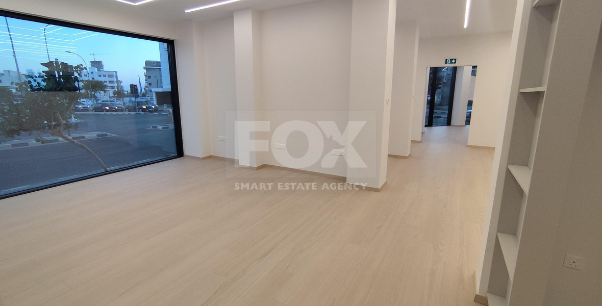 Renovated corner shop in Apostolos Andreas for rent, Limassol