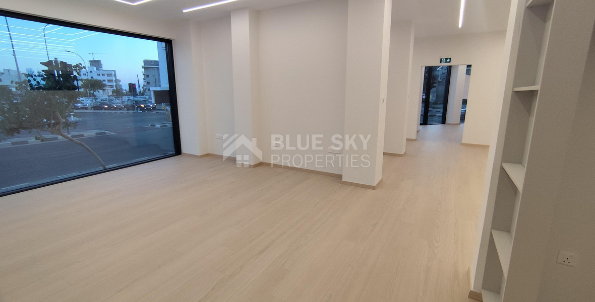 Renovated corner shop in Apostolos Andreas for rent, Limassol