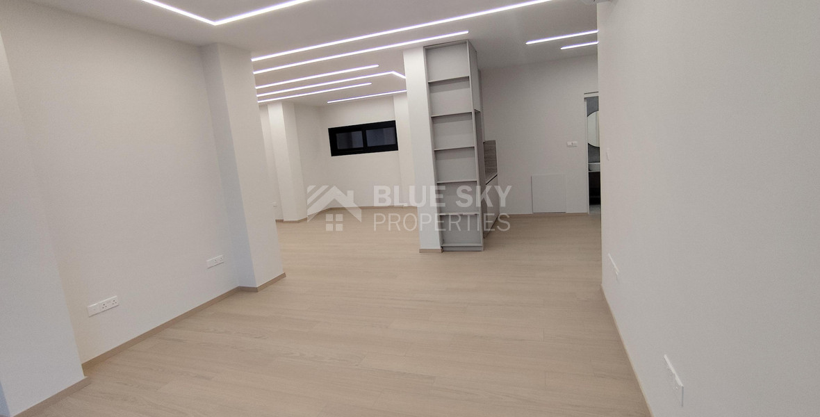 Renovated corner shop in Apostolos Andreas for rent, Limassol