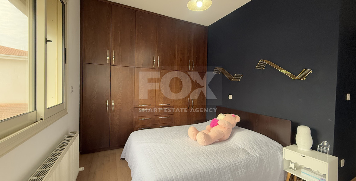 FOR RENT DETACHED FOUR BEDROOM HOUSE WITH SEPARATE OFFICE IN KATO POLEMIDIA OFFERING LANDSCAPED GARDEN AND SWIMMING POOL.