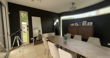 FOR RENT DETACHED FOUR BEDROOM HOUSE WITH SEPARATE OFFICE IN KATO POLEMIDIA OFFERING LANDSCAPED GARDEN AND SWIMMING POOL.