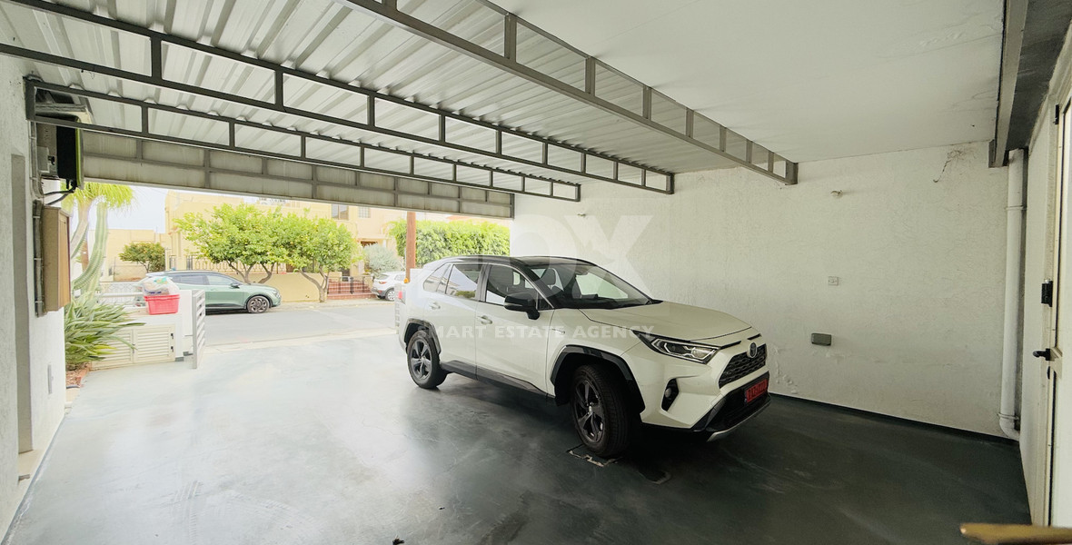 FOR RENT DETACHED FOUR BEDROOM HOUSE WITH SEPARATE OFFICE IN KATO POLEMIDIA OFFERING LANDSCAPED GARDEN AND SWIMMING POOL.