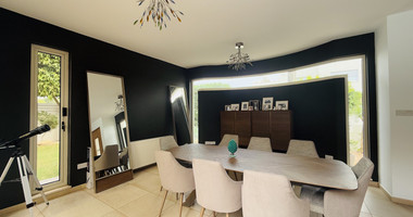 FOR RENT DETACHED FOUR BEDROOM HOUSE WITH SEPARATE OFFICE IN KATO POLEMIDIA OFFERING LANDSCAPED GARDEN AND SWIMMING POOL.