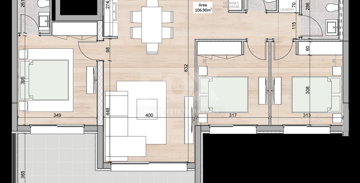 Spacious 3-Bedroom Apartment for Sale in  Kapsalos, Limassol