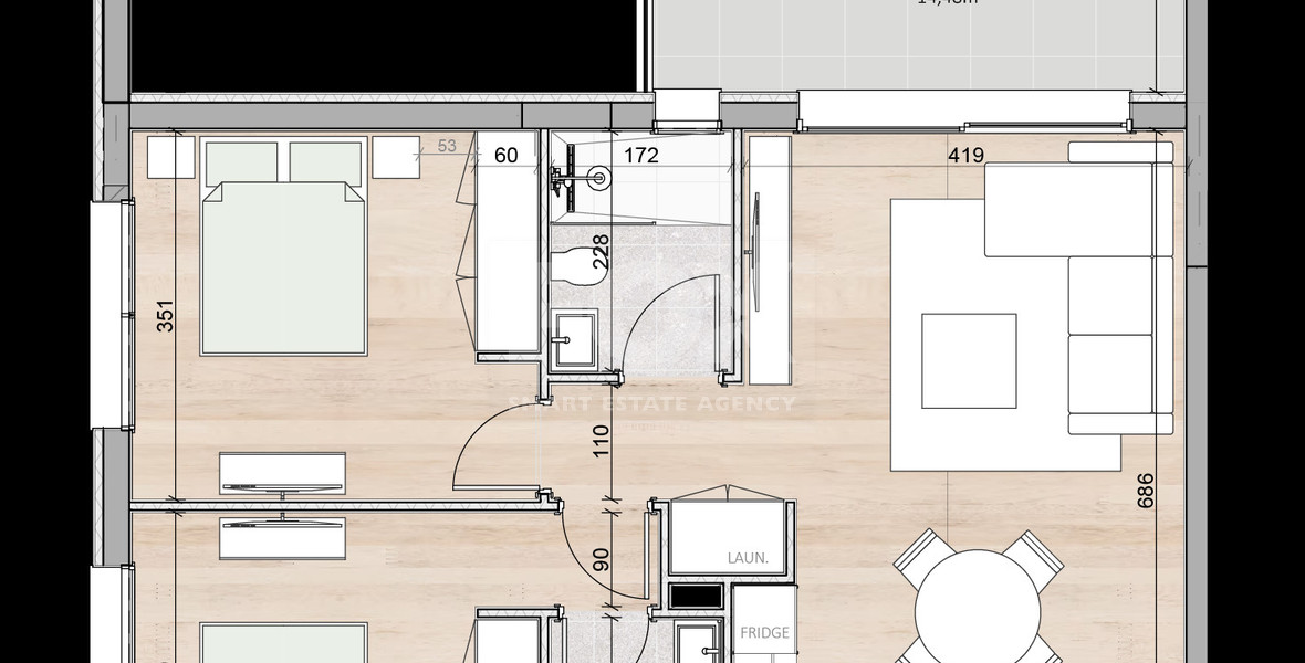 Modern 2-Bedroom Apartment for Sale in  Kapsalos, Limassol