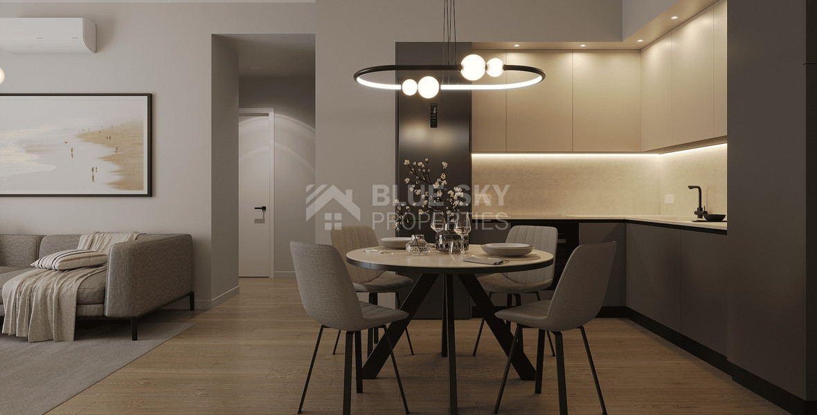 Luxurious Top-Floor 3-Bedroom Apartment with Roof Garden in Kapsalos