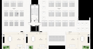 Luxurious Top-Floor 3-Bedroom Apartment with Roof Garden in Kapsalos