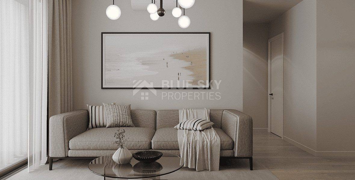 Sophisticated Top-Floor 2-Bedroom Apartment with Roof Garden in Kapsalos, Limassol