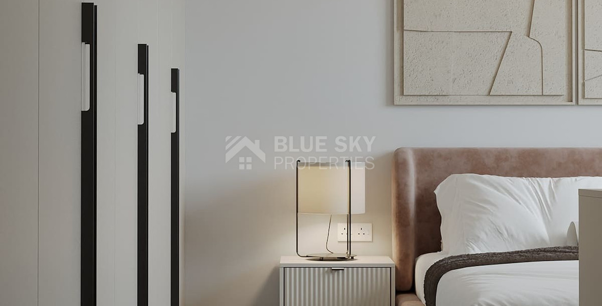 Sophisticated Top-Floor 2-Bedroom Apartment with Roof Garden in Kapsalos, Limassol