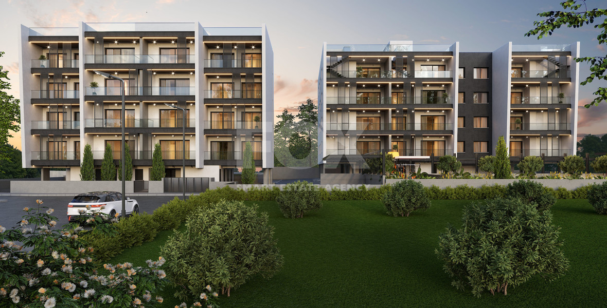 Sophisticated Top-Floor 2-Bedroom Apartment with Roof Garden in Kapsalos, Limassol