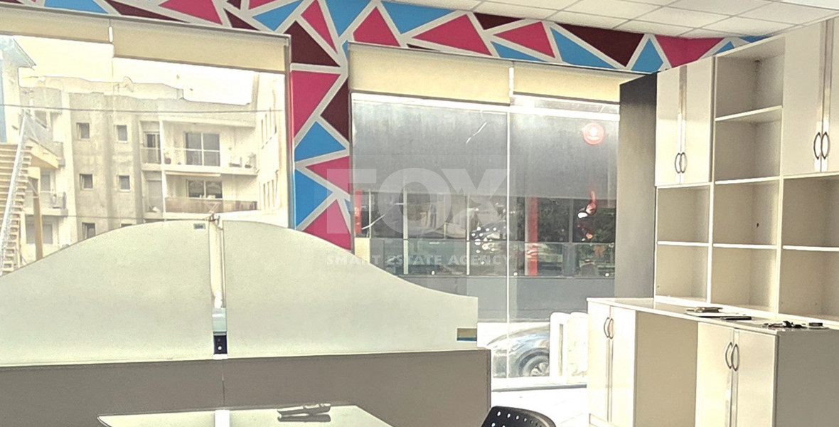 Bright Furnished Office/Shop for Rent in Prime Agia Fylaxeos area in Limassol