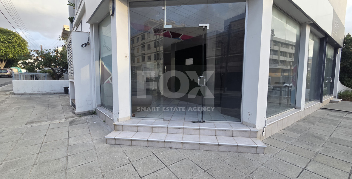 Bright Furnished Office/Shop for Rent in Prime Agia Fylaxeos area in Limassol