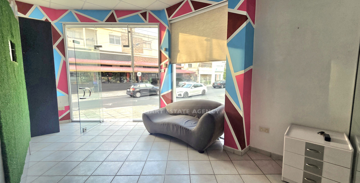 Bright Furnished Office/Shop for Rent in Prime Agia Fylaxeos area in Limassol