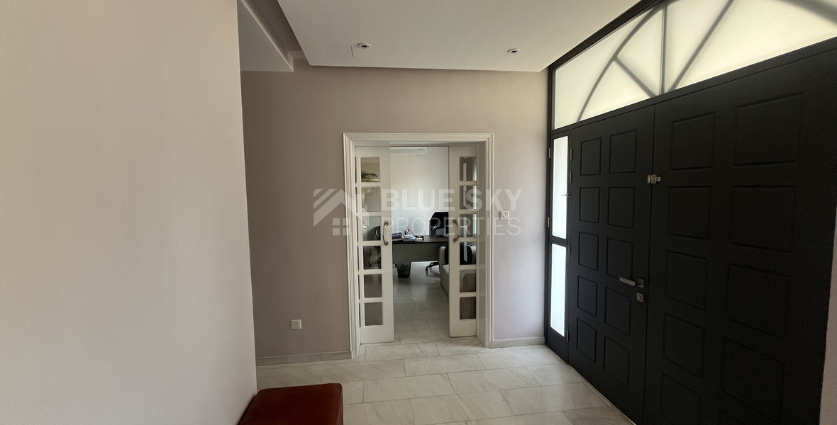 For Sale Modern Spacious Five Bedroom House with Roof Garden and Sea View in Agios Athanasios