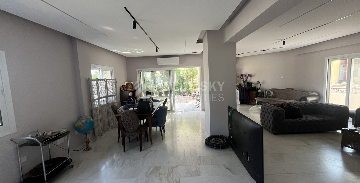 For Sale Modern Spacious Five Bedroom House with Roof Garden and Sea View in Agios Athanasios