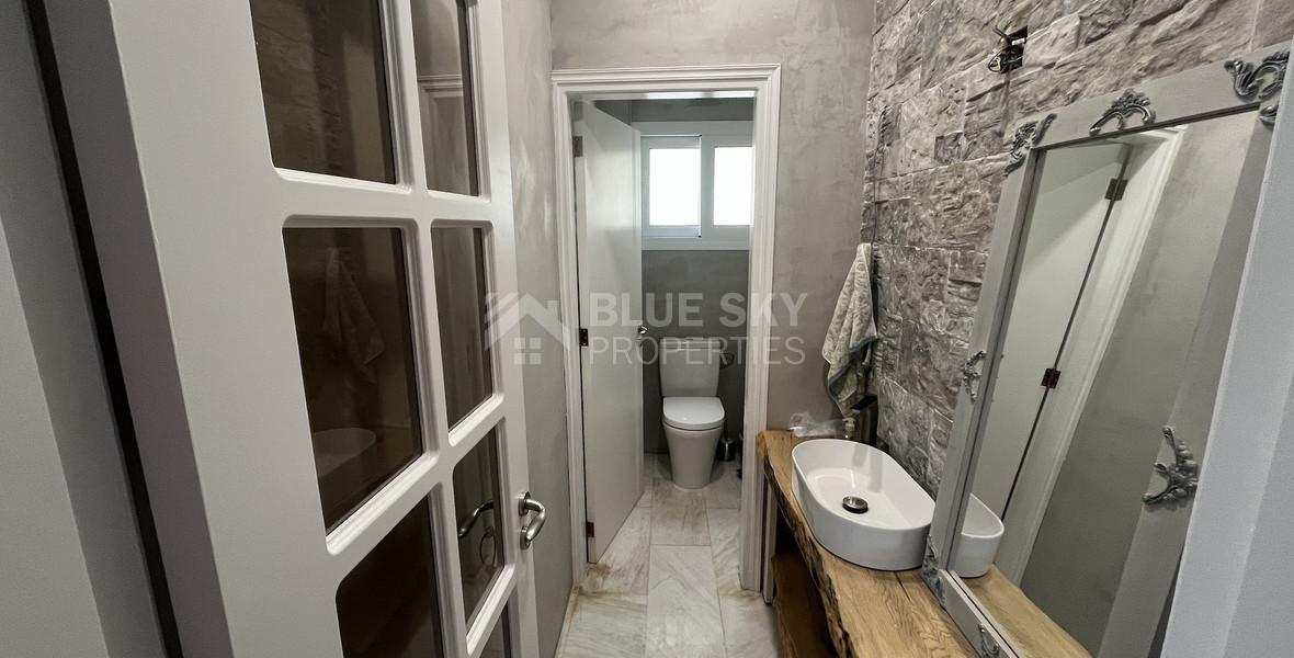 For Sale Modern Spacious Five Bedroom House with Roof Garden and Sea View in Agios Athanasios